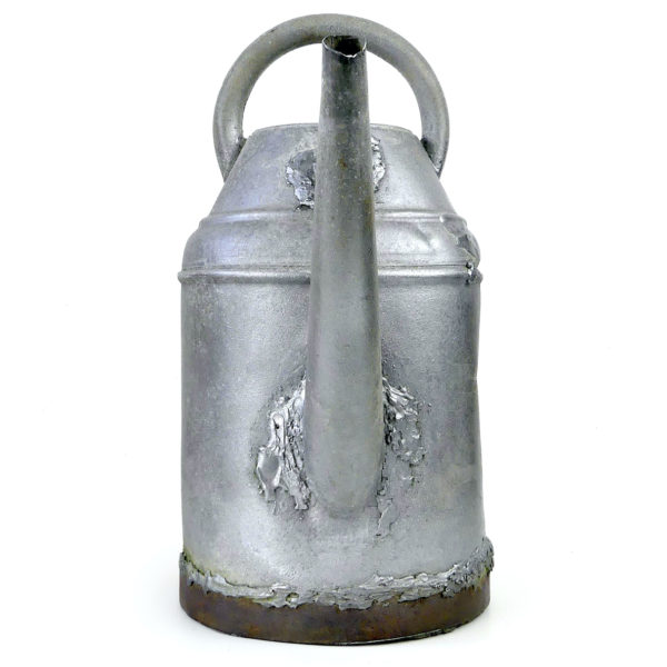 Arrosoir en zinc ancien - Début XXe - Art populaire - France (face)