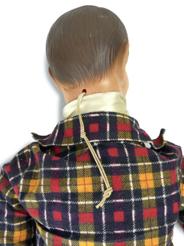 Marionnette Danny O’Day de Jimmy Nelson vintage USA (détail)