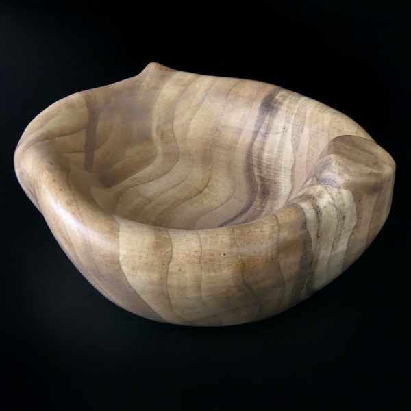 Vide-poches Vallauris Grandjean-Jourdan en porcelaine faux bois Désign 50 (3/4)