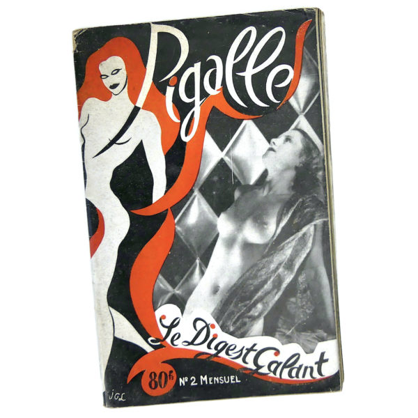 7 revues érotiques vintage des années 50 Pin-ups de Paris Erotica Curiosa (Pigalle)