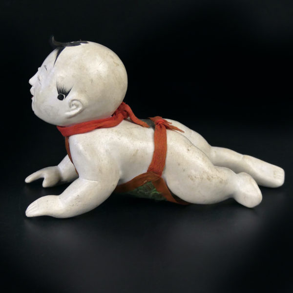 Poupon Gosho ningyō japonais Art populaire Hakata doll Ère Meiji Japon (profil)