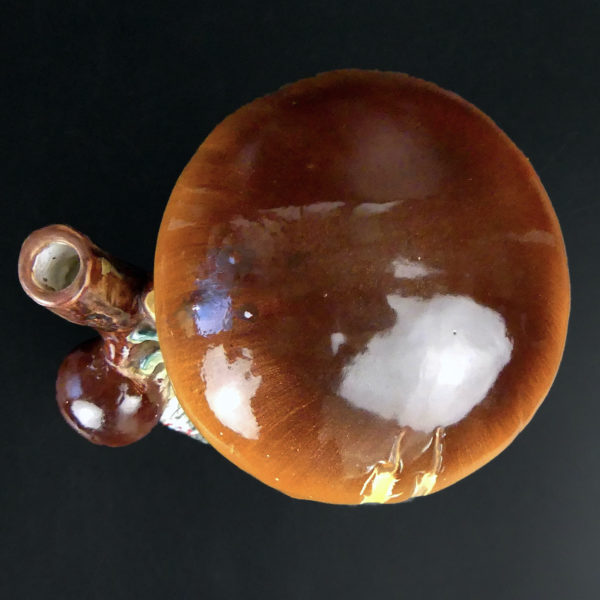 Bouteille champignons à liqueur Garnier en porcelaine Cèpes et sous-bois France – Image 10