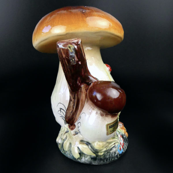 Bouteille champignons à liqueur Garnier en porcelaine Cèpes et sous-bois France – Image 7