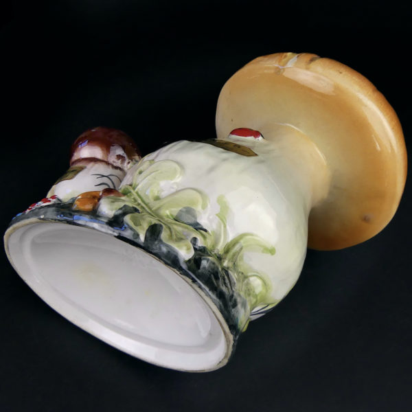 Bouteille champignons à liqueur Garnier en porcelaine Cèpes et sous-bois France – Image 11