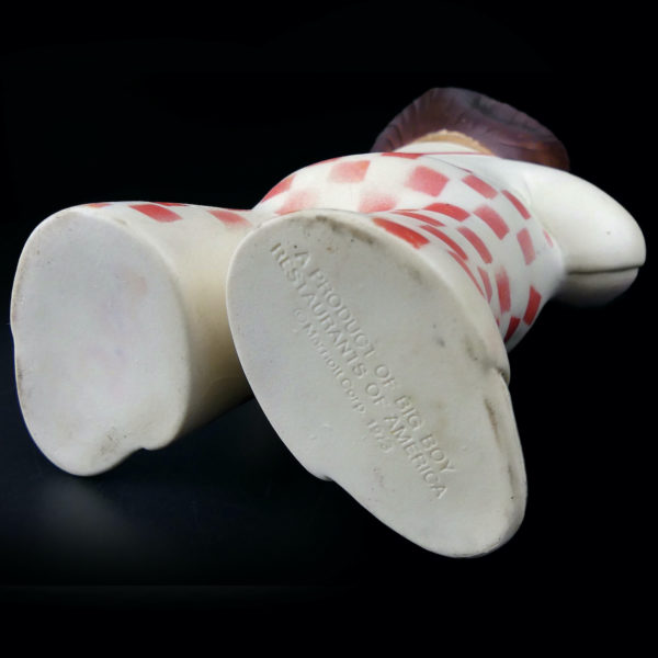 Figurine publicitaire Big Boy vintage collector années 70 USA (dessous)