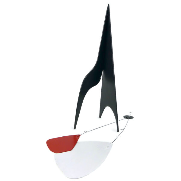 Grand mobile signé Manuel Reina en métal peint Design français Pièce unique (détail)