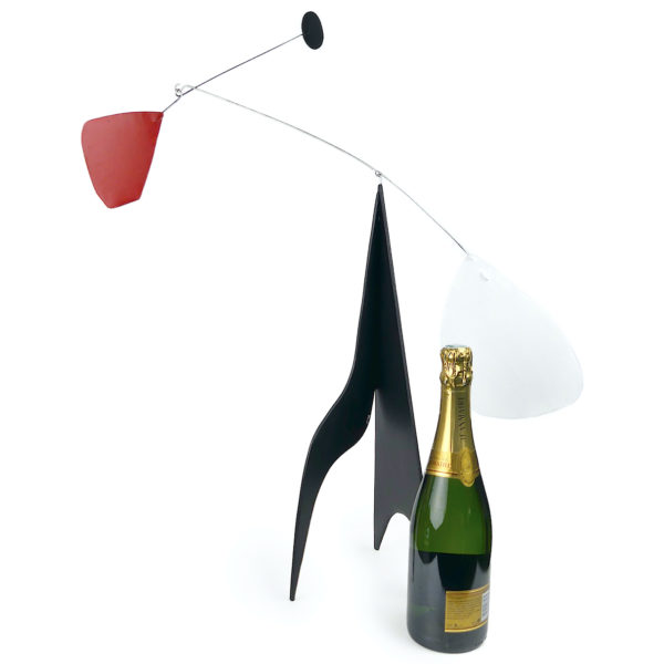 Grand mobile signé Manuel Reina en métal peint Design français Pièce unique (proportion)