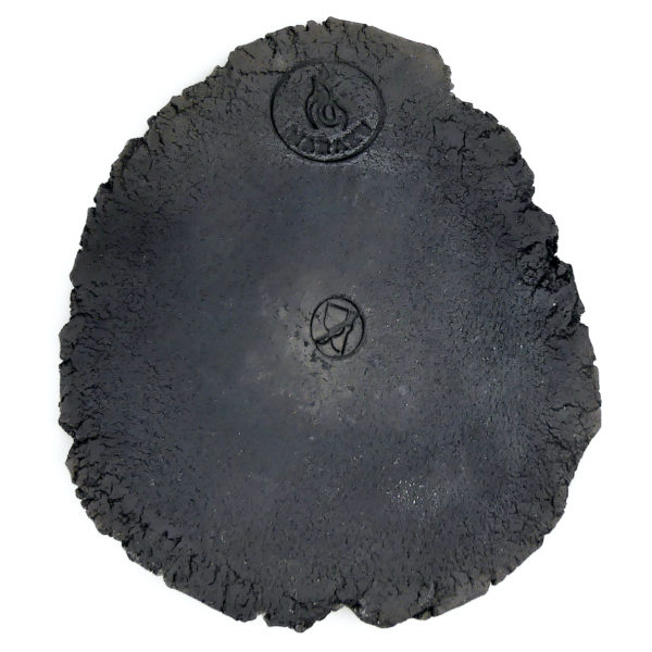 Coupelle vide-poches Raku Skull Céramique émaillée Raku-yaki (dessous)