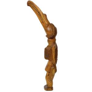 Tangata Manu pascuan en bois clair Rapa Nui île de Pâques (profil)