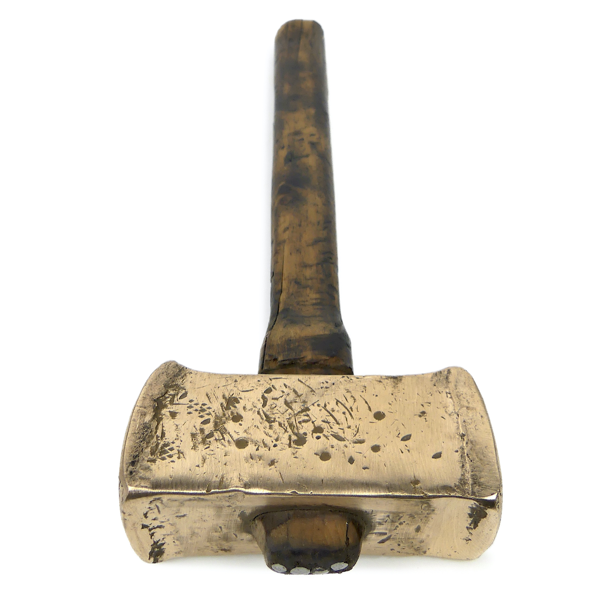 Ancien Marteau De Métier – Acier – Manche 22,5 Cm – Dans Son Jus – Occasion