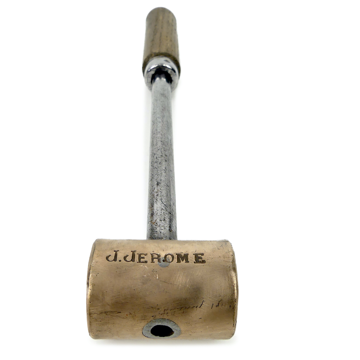 Ancien Marteau De Métier – Acier – Manche 22,5 Cm – Dans Son Jus – Occasion