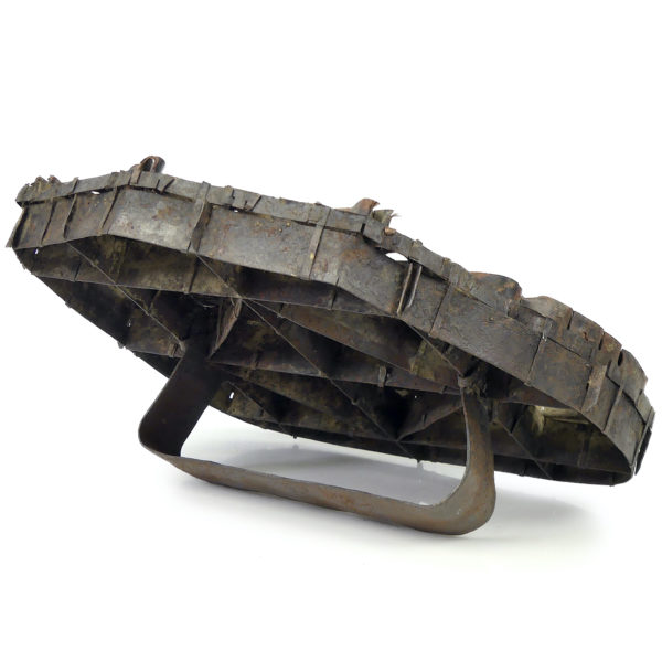 Grand tampon scorpion à Batik javanais ancien Tissus batik Java (dos 3/4)